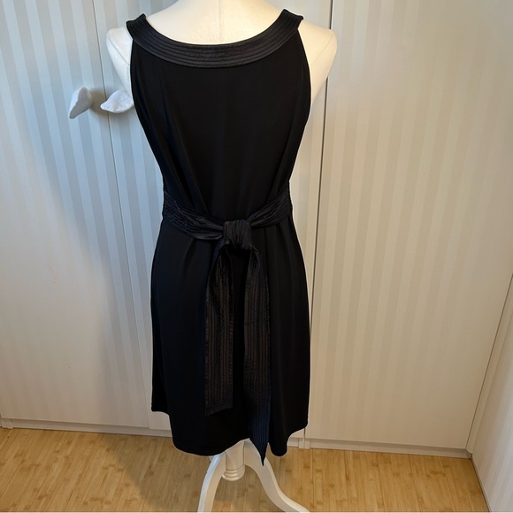 Worthington black sleeveless dress tie belt Size M - Picture 4 of 8